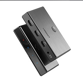 Mua Bộ chia HDMI 1 ra 2 HDMI 2.0 hỗ trợ 3D 4Kx2K@60Hz chính hãng Ugreen 50707 cao cấp