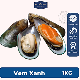 Vẹm Xanh Nguyên Anh 1KG [chỉ giao HCM]