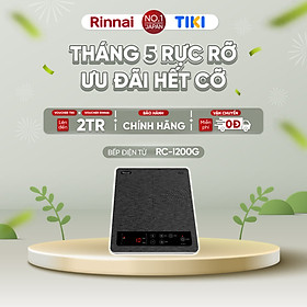 Mua Bếp từ đơn Rinnai RC-I200G điều khiển cảm ứng 2000W - Hàng chính hãng.