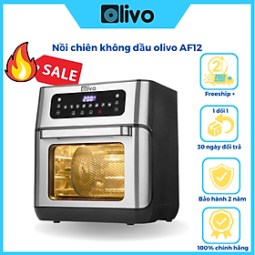 Mua Nồi Chiên Không Dầu OLIVO AF12  Hàng Chính Hãng  Dung Tích 12L - Công Suất 1800W - Thương Hiệu Mỹ