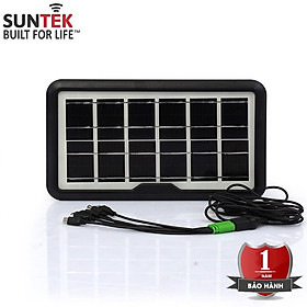 Mua Tấm Pin Năng Lượng Mặt Trời Đa Năng SUNTEK 638 6V/3.8W - Hàng Chính Hãng - Bảo hành 1 năm