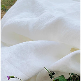 Áo sơ mi linen form rộng 1 túi, phong cách Hàn Quốc, sơ mi dài tay dành cho nữ, mặc đi chơi đi biển đi làm Sm20