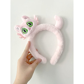 Cài tóc con thỏ xoài non, cài tóc trang điểm rửa mặt, cài tóc con mèo cute dễ thương