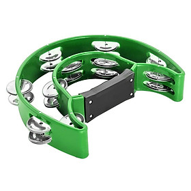Mua Trống cầm tay - Lục lạc cao cấp Tambourine Woim 19-TBR - Xanh lá