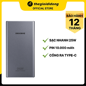 Mua Pin sạc dự phòng Polymer 10.000 mAh Type C PD Samsung EB-P3300 - Hàng chính hãng