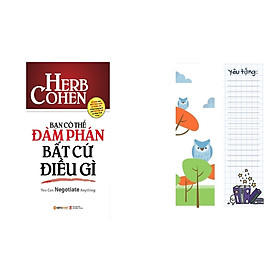 Bạn có thể đàm phán bất cứ điều gì