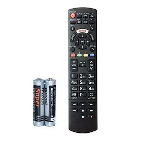 Remote Điều Khiển Cho TV Thông Minh, Smart TV Panasonic RC1008T (Kèm Pin AAA Maxell)