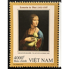 Tem Sưu Tầm Việt Nam 2019 Leonardo da Vinci (1452-1519) - 1 Stamps