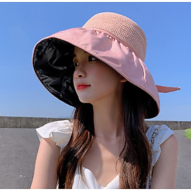 Mũ rộng vành chống nắng chống tia cực tím mới, nón nữ rộng vành thời trang