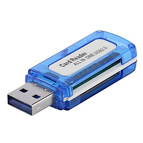 Mua ĐỌC THẺ READER ALL IN ONE 2.0 TRONG SUỐT - giao màu ngẫu nhiên