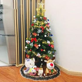 Mua Cây thông noel xanh 1m2 kèm phụ kiện trang trí giáng sinh
