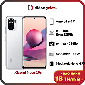 Xiaomi Note 10s (8GB/128GB) - Hàng Chính Hãng