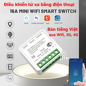 Mua Công Tắc Wifi Thông Minh Tuya  Smart life 16A- Giá Rẻ - App Smart life Tuya -Wifi 3G  4G