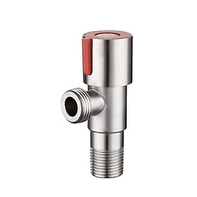 Mua Van tam giác nhà vệ sinh nóng lạnh  thép không gỉ 304 màu đỏ