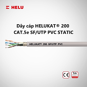 Dây cáp mạng Ethernet HELUKAT 200 SF/UTP PVC | Grey | 4 x 2 x AWG 24/1
