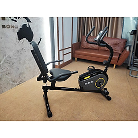 Xe đạp tập thể dục Tokado TK 360R. xe đạp phục hồi chức năng có ghế tựa