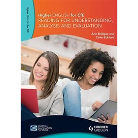 Sách - Higher English: Reading for Understanding, Analysis and Evaluation by Ann Bridges (UK edition, paperback)