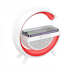 Loa bluetooth chữ G tích hợp đèn ngủ cùng sạc không dây tiện lợi và thông minh nghe nhạc âm thanh sống động - Hàng chính hãng