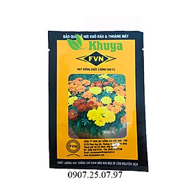 Mua Hạt giống Vạn Thọ Ban Mai Pháp Lùn Nhiều Màu FVN MAR110 Mỹ Alaska Mix