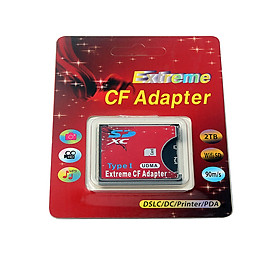 Single Slot for Micro SD / SDXC TF CF Card Type I Memory Card Reader Adapter for the Latest Recorder