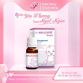 AB - Kolicare: Men Vi Sinh Cho Trẻ Lười Bú, Quấy Khóc, Đầy Hơi, Đau Bụng, Táo Bón, Co Thắt Ruột, Hỗ Trợ Tiêu Hóa HMOs Nhanh Gấp 3 Lần