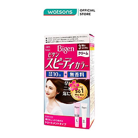 Kem Nhuộm Tóc Phủ Bạc Bigen Speedy Color Cream Nhật 40g + 40g