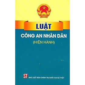 [Download Sách] Luật công an nhân dân (Hiện hành)