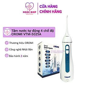 Máy tăm nước cầm tay OROMI VTM-5025A chống thấm nước IPX7 - Vệ sinh răng miệng công nghệ mới