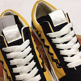  Giày Sneaker vàng đen size 36->43