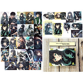 Bộ lomo card Tokitou muichirou 30 tấm khác nhau/ hộp ảnh card Tokitou muichirou kimetsu no naiba