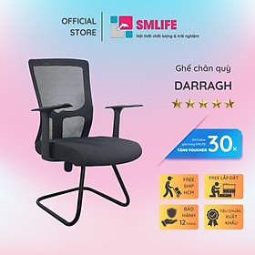 Ghế chân quỳ lưng trung bọc lưới SMLIFE Darragh