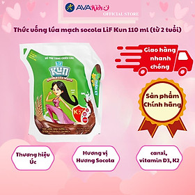 Thức uống lúa mạch socola LiF Kun 110 ml (từ 2 tuổi)