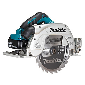 Mua MÁY CƯA ĐĨA 235MM 1800W DÙNG PIN 36V (1 SẠC NHANH 2 CỔNG DC18RD 2 PIN 5.0AH BL1850B) MAKITA DHS900PT2- HÀNG CHÍNH HÃNG