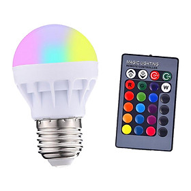 RGB LED Light Bulb Color Changing Light Bulb Home Bedrooom Kids Room Stage Party Decor Lighting