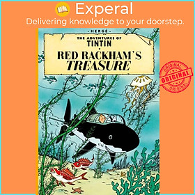 Sách - Red Rackham's Treasure by Herge (UK edition, paperback)