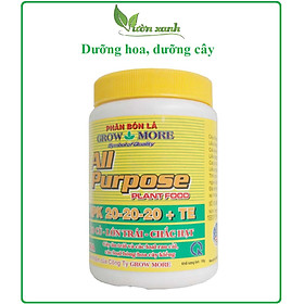 Mua (Hũ 100gr) Phân bón lá cao cấp Growmore 30-10-10  growmore 6-30-30. growmore 20-20-20  chuyên dùng cho phong lan  cây kiểng cung cấp dinh dưỡng toàn diện cho cây