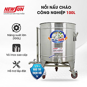 Nồi Nấu Cháo Công Nghiệp 100L