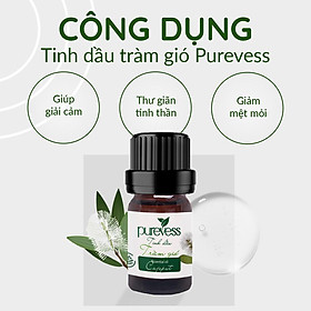 Tinh dầu tràm gió giúp giảm mệt mỏi purevess 10ml