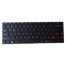 Replacement Keyboard US Layout Accessories Black for Pro A7410 Q14Uhr