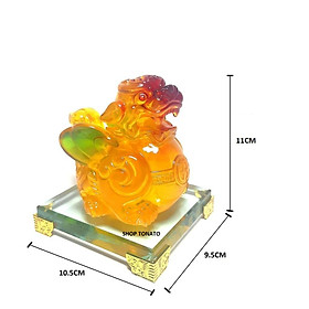 Mua TỲ HƯU ĐẾ THỦY TINH 1501 1504 1505 1506 1507 CAO 11CM