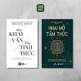 Combo Sách - Sống Khai Vấn Sống Tỉnh Thức + Khai Mở Tâm Thức