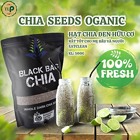 Hạt Chia Úc BLACK BAG chính hãng Hữu Cơ chuẩn Oganic (gói 500g)