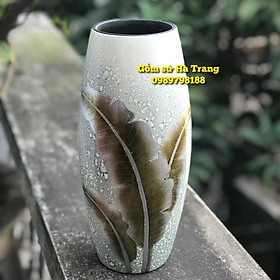 Mua Lọ sơn mài khảm bạc gốm sứ Bát Tràng cao cấp