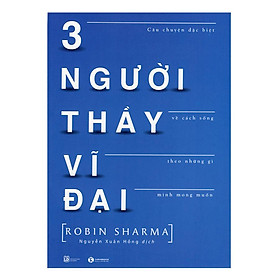 Sách - Ba Người Thầy Vĩ Đại -mk