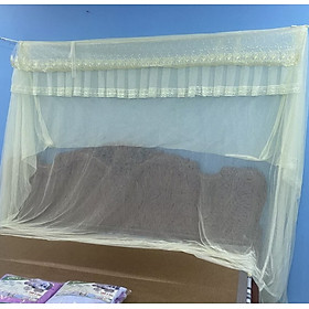 Mua Màn tuyn dây kích thước: 1m6x2m  1m8x2m  2mx2m2 ren thêu loại đẹp có cửa