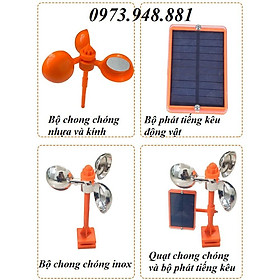 Mua Loa đuổi chim  côn trùng năng lượng mặt trời dùng trong ngành điện  làm vườn 02