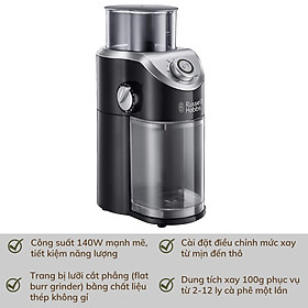 Mua Máy xay cà phê Russell Hobbs 23120-56 hàng đức Hàng Chính Hãng