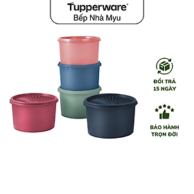 Mua Bộ Hộp Bảo Quản Thực Phẩm Tupperware Mini Deco - Kín Nước - Đóng Hộp Chỉ Một Nút Ấn