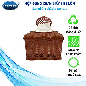 Hộp Đựng Khăn Giấy Vuông Size Trung