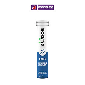 Viên sủi KUDOS Bổ Sung Vitamin và Khoáng Chất Thiết Yếu Cho Cơ Thể Tuýp 20 viên